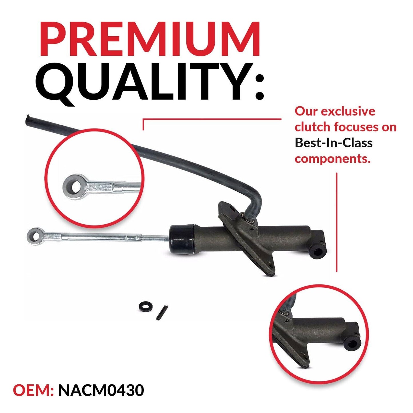 Clutch Master Cylinder fits 1998-2002 Chevy Camaro Pontiac Firebird 5.7L