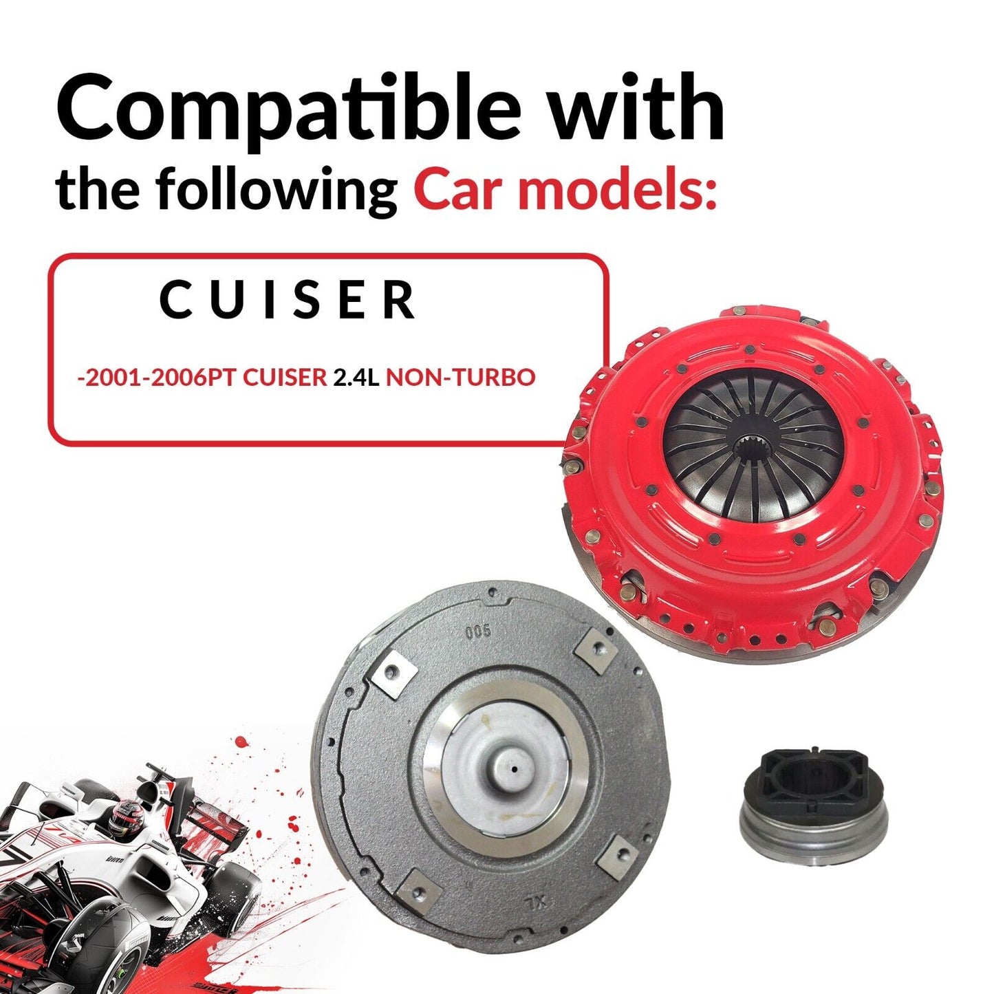 Stage 2 Modular Clutch Kit for 2001-2006 Chrysler PT Cruiser Street 2.4L