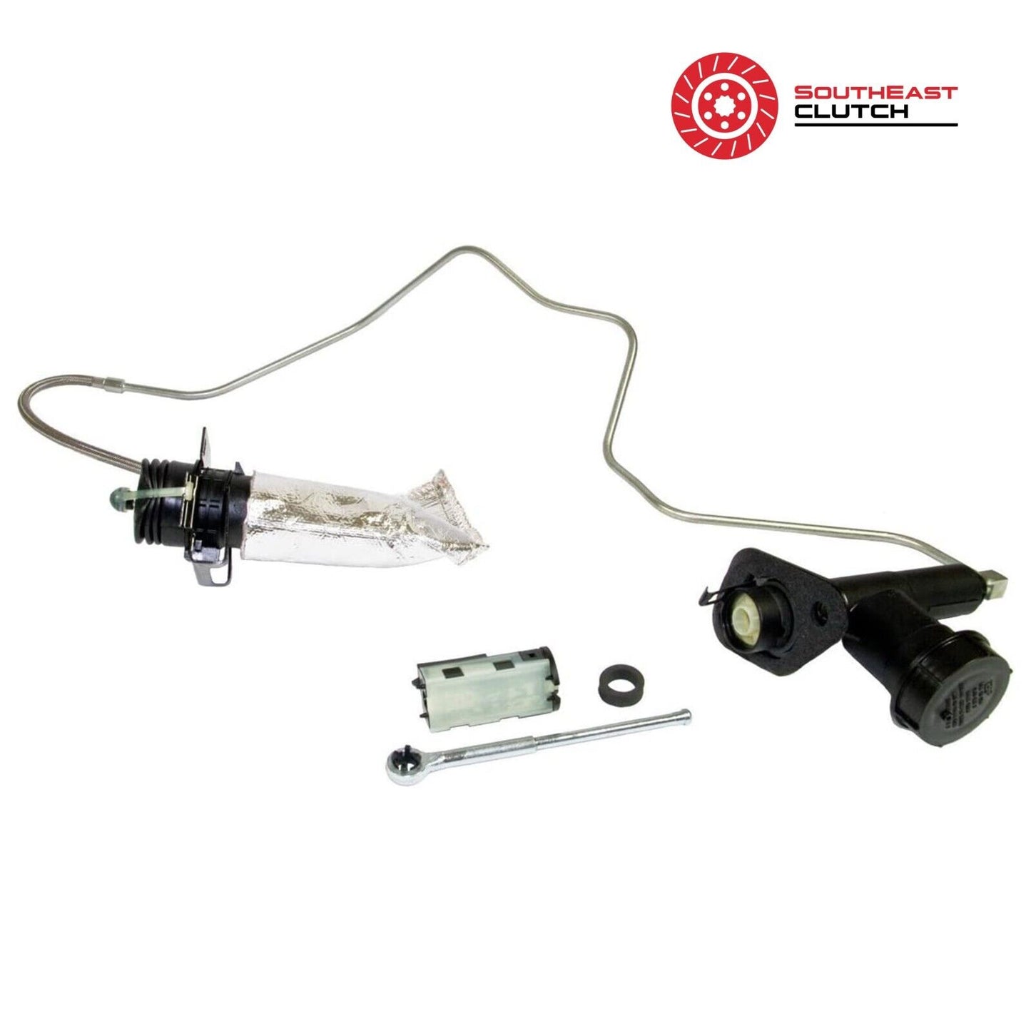 SECLUTCH Prefilled Master And Slave Cylinder for 93-97 Super Duty F53 5.0 5.8