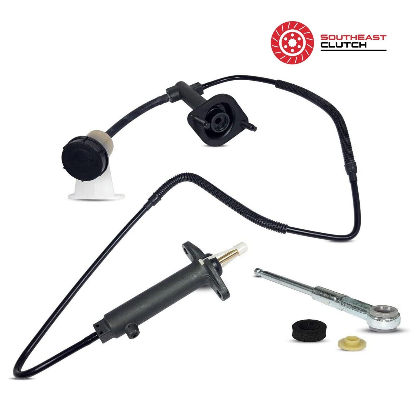 SECLUTCH Prefilled Master And Slave Cylinder With Line for 98-99 Dodge Ram 1500