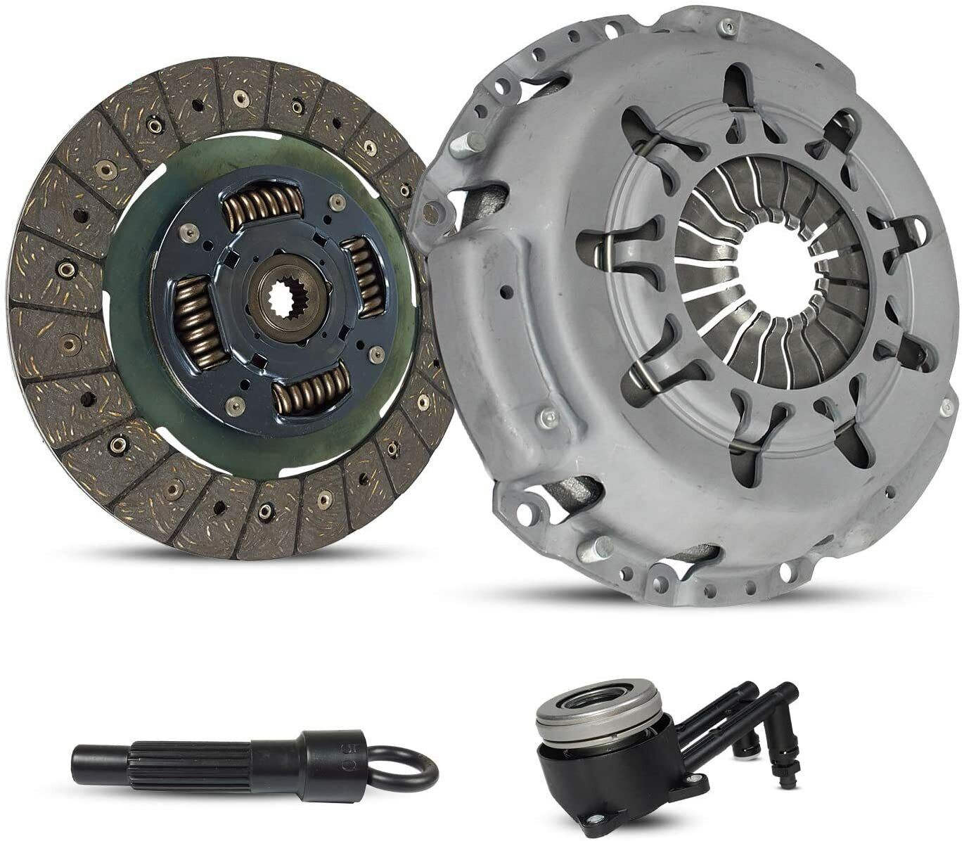 Clutch and Slave Kit for 2011-2016 Ford Fiesta S Se Sel Ses Base 1.6L L4 5 Speed