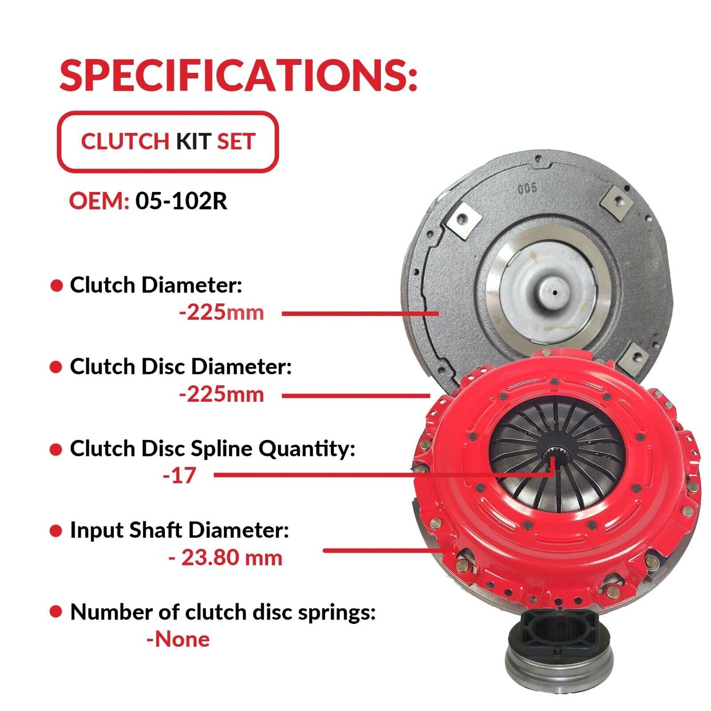 Stage 2 Modular Clutch Kit for 2001-2006 Chrysler PT Cruiser Street 2.4L