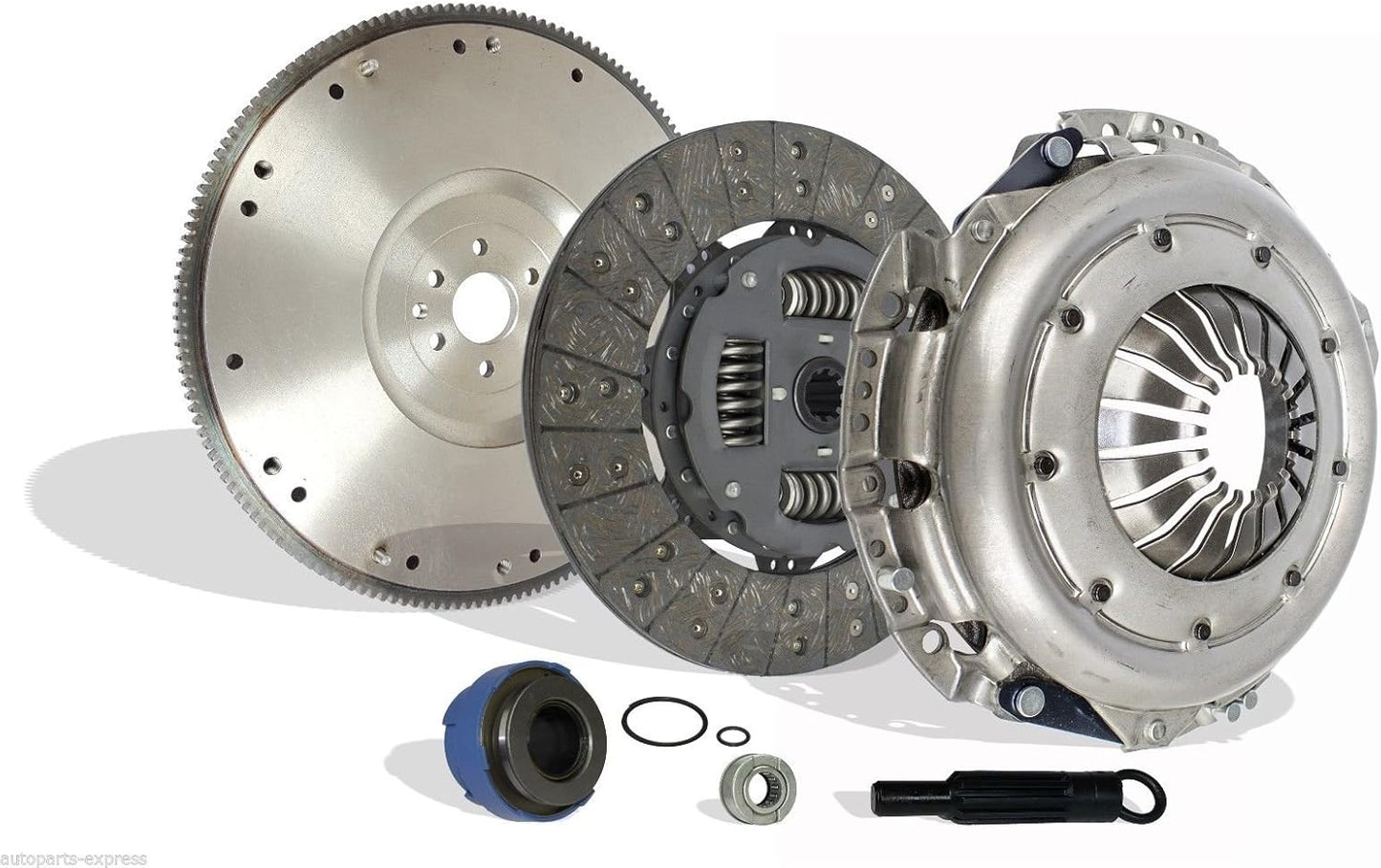 Clutch with Flywheel Kit Fits Ford F-150 Pickup Heritage 97-08 4.2L V6