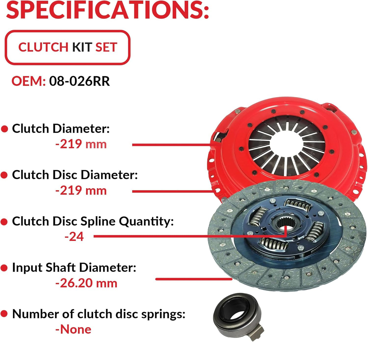 RFX CLUTCH KIT SET FOR ACURA INTEGRA HONDA CIVIC SI DEL SOL CR-V DOHC