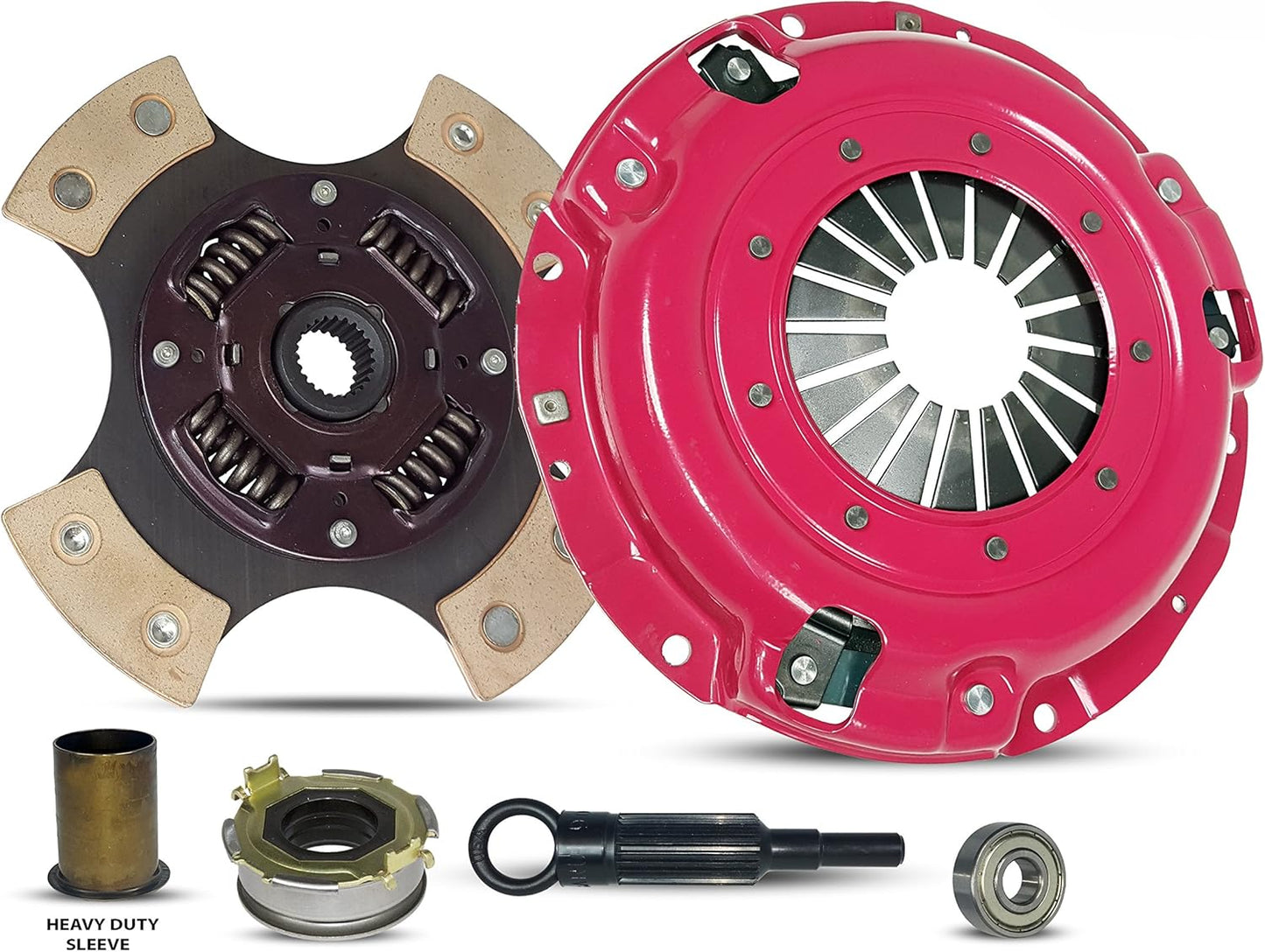 CLUTCH KIT 4-PUCK RACING FOR 96-12 SUBARU IMPREZA BAJA OUTBACK