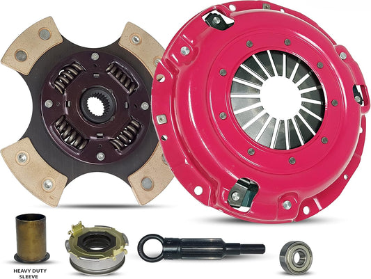 CLUTCH KIT 4-PUCK RACING FOR 96-12 SUBARU IMPREZA BAJA OUTBACK
