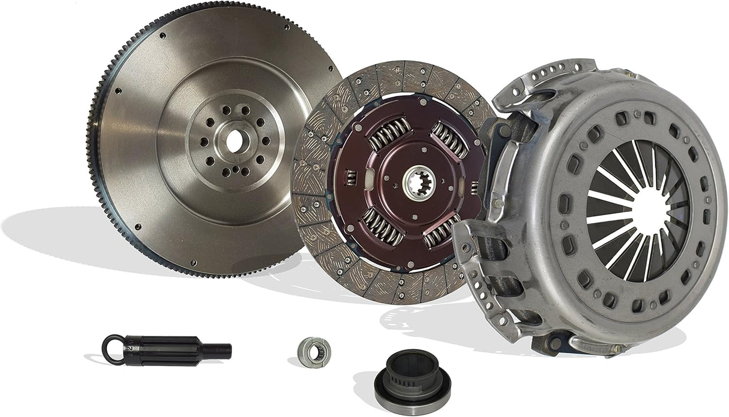 CLUTCH KIT AND FLYWHEEL A-E FOR 94-97 FORD F250 F350 F59 F SUPER DUTY V8 7.3L