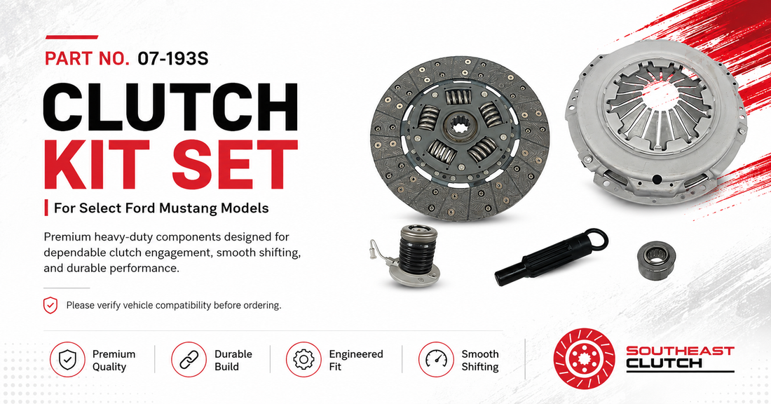 Southeast Clutch 07-193S Clutch Kit: Premium Replacement for the 2006–2010 Ford Mustang 4.0L V6