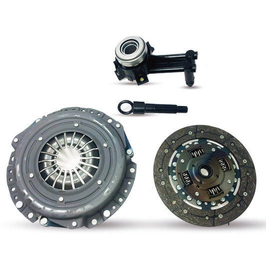 NEW HD CLUTCH KIT 2001-2010 FORD FIESTA 1.6L L4 SOHC W/ SLAVE