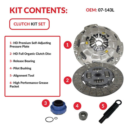 Clutch Kit Self-Adjusting for 97-08 Ford F150 PICKUP HERITAGE 4.2L V6 V8 4.6