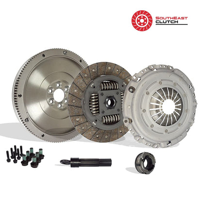 SECLUTCH Clutch Kit with Flyweel for 98-06 TT Golf Beetle Jetta 1.8L 1.9L L4 GAS