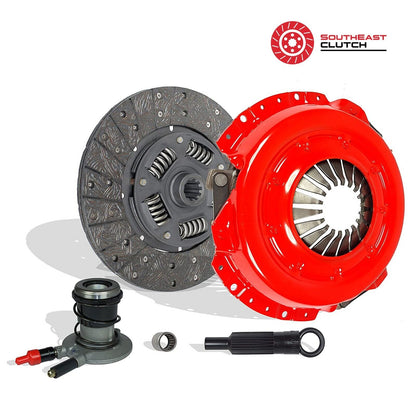 SECLUTCH Clutch Kit And Slave for 88-92 With Bronco F150-350 E150-350 Econoline