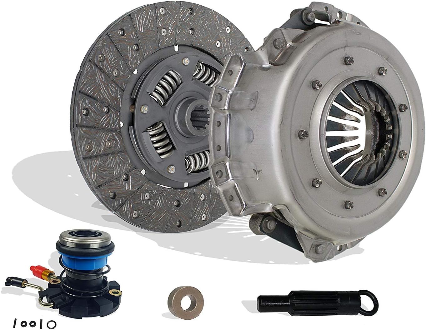 CLUTCH WITH SLAVE KIT FOR 93-94 FORD F150 F250 P/U 4.9L L6 5SPD UNDER 8500 QVW