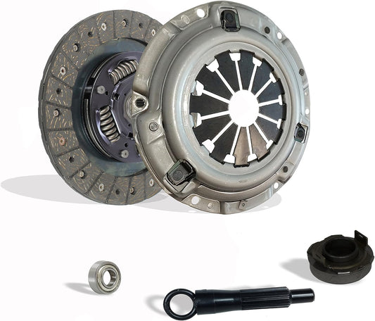 PREMIUM CLUTCH KIT SET FOR 90-91 HONDA CIVIC CRX 1.5L 1.6L L4 D15 D16 SOHC
