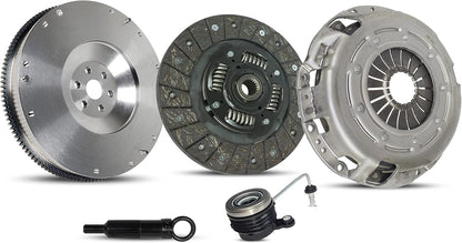 Clutch with Slave Flywheel Kit compatible with 2007-2019 Sentra Versa S Sl Tiida Base Custom Elite Sr Emotion Luxury 1.8L 2.0L l4