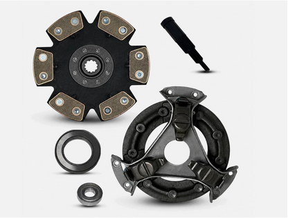 Clutch Kit for Ford New Holland 1310 1320 1520 1710 1925 TC25, Model 30-596CB-3, with Pressure Plate, Disc, Bearing, Pilot, and Alignment Tool