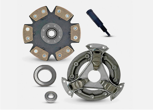 Clutch Kit for Ford 1000, 1310, 1320, 1500, 1510, 1700, 1710, 1925, with Pressure Plate, Disc, Bearing, and Alignment Tool