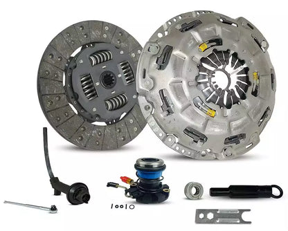 Clutch Kit Master and Slave Cylinder with Rod for Ford F-250 97-99 4.6L V8 SOHC